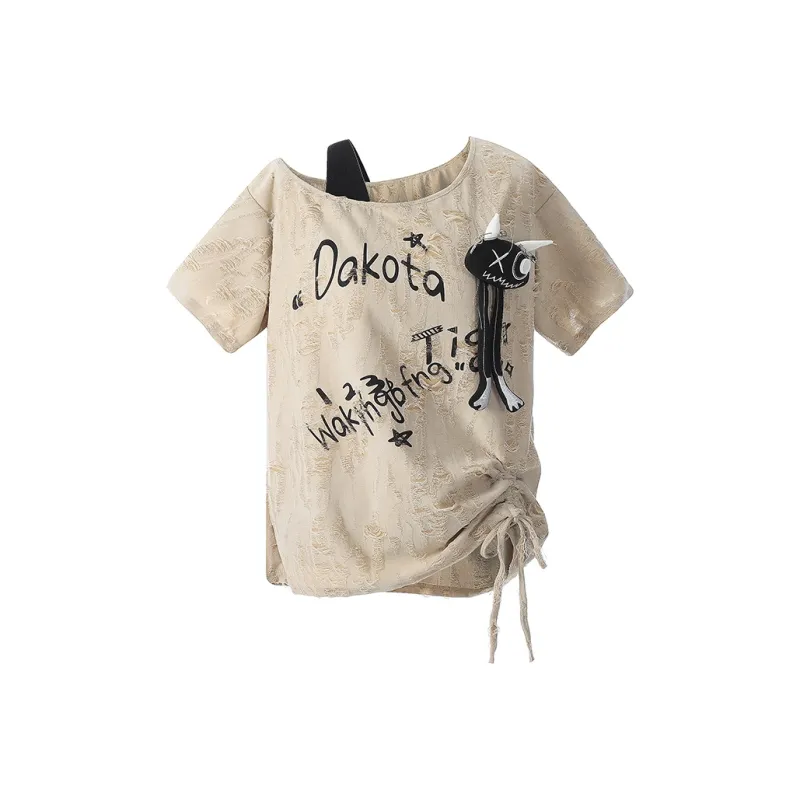 CUWU Short Sleeved T Shirts Women's-2