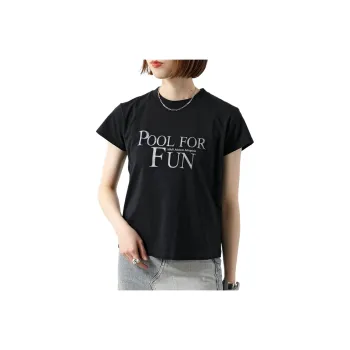 MM6 Maison Margiela T Shirt Women's Black
