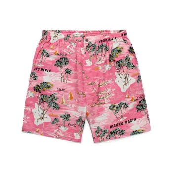 WACKO MARIA x Mine Denim SS24 Casual Shorts Unisex Pink