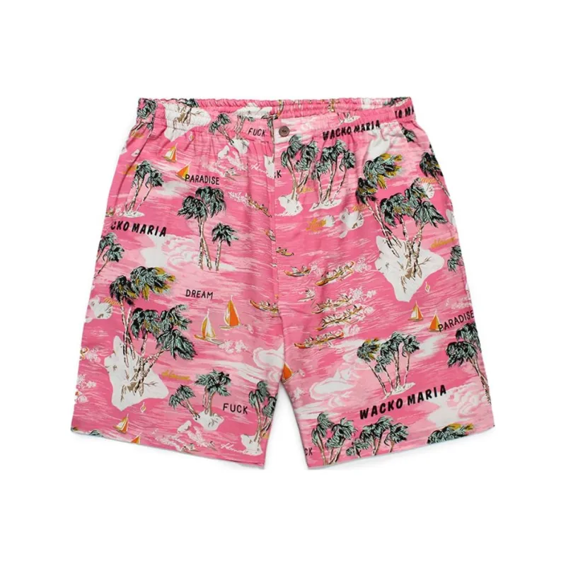 WACKO MARIA x Mine Denim SS24 Casual Shorts Unisex Pink-0