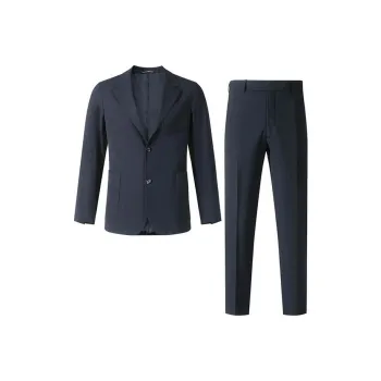 EMPORIO ARMANI SS24 Business Suit Men's Midnight Blue