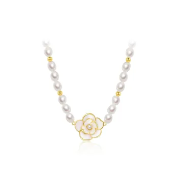 MGS Pearl Necklaces Women's