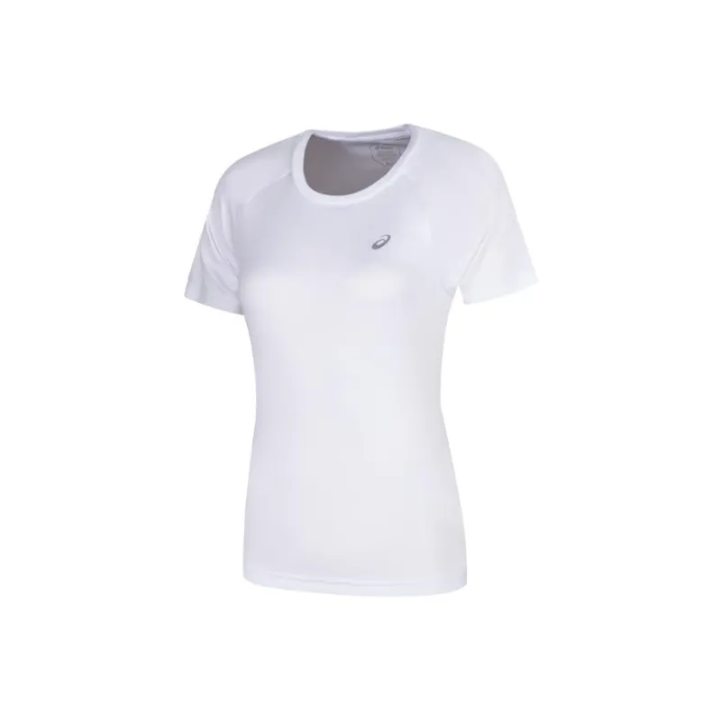 Asics Raglan Sleeve T Shirt Women's White-0