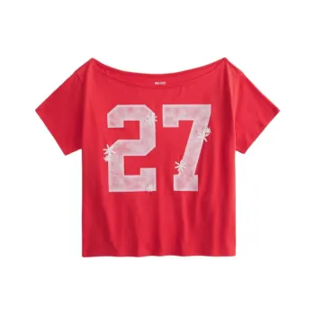 Hollister T Shirts Women's Red