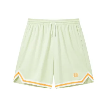 PEAK Basketball Shorts Men's White Light Green