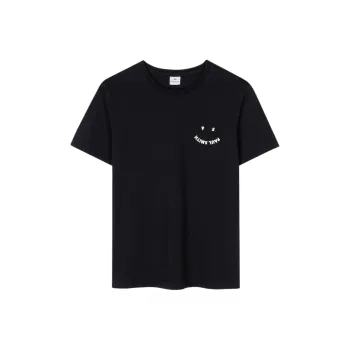 Paul Smith Logo Embroidered Crewneck T Shirt