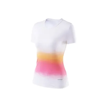 TITIKAACTIVE Regular T Shirt Women's Pink Orange Gradient