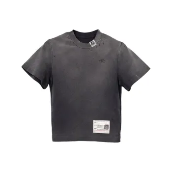 Maison Mihara Yasuhiro Logo embroidered T shirt