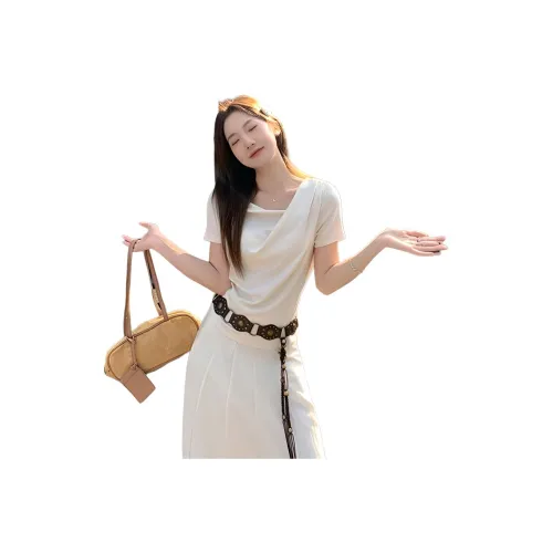 FLIM T Shirts Women's Apricot