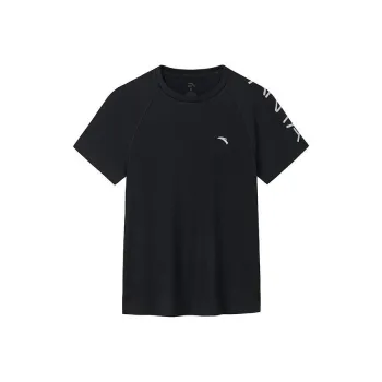 Anta Variety Training Collection Raglan Sleeve T Shirt Women's Basic Black