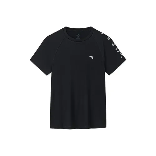 Anta Variety Training Collection Raglan Sleeve T Shirt Women's Basic Black