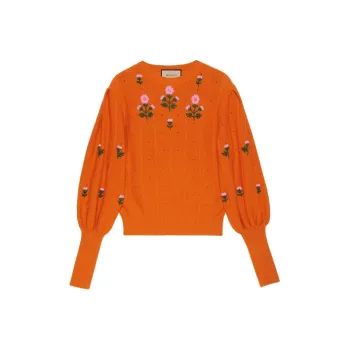 GUCCI FW21 Sweater Women's Saffron