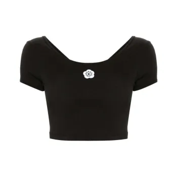 KENZO Boke Flower Cropped T shirt