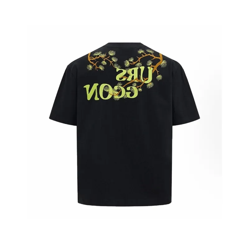 GUOZHEN Regular T Shirt Women's Black-1