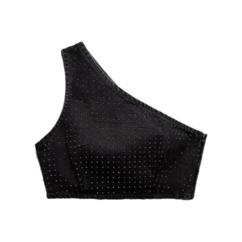 ZARA Crop Tops Women's Black