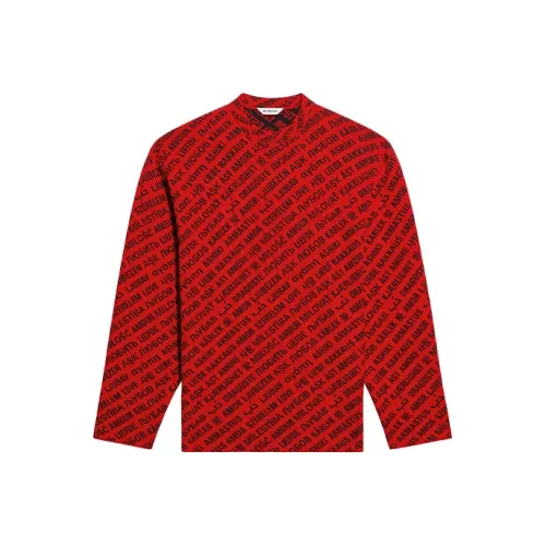 Balenciaga SS21 Sweater Women's Red