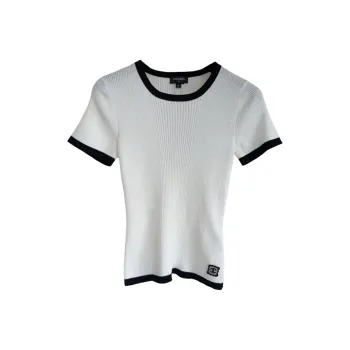 CHANEL Regular T Shirt Women's White