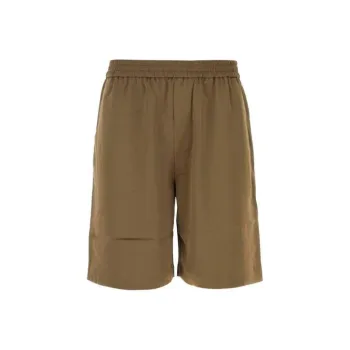 NANUSHKA Satin Bermuda Shorts