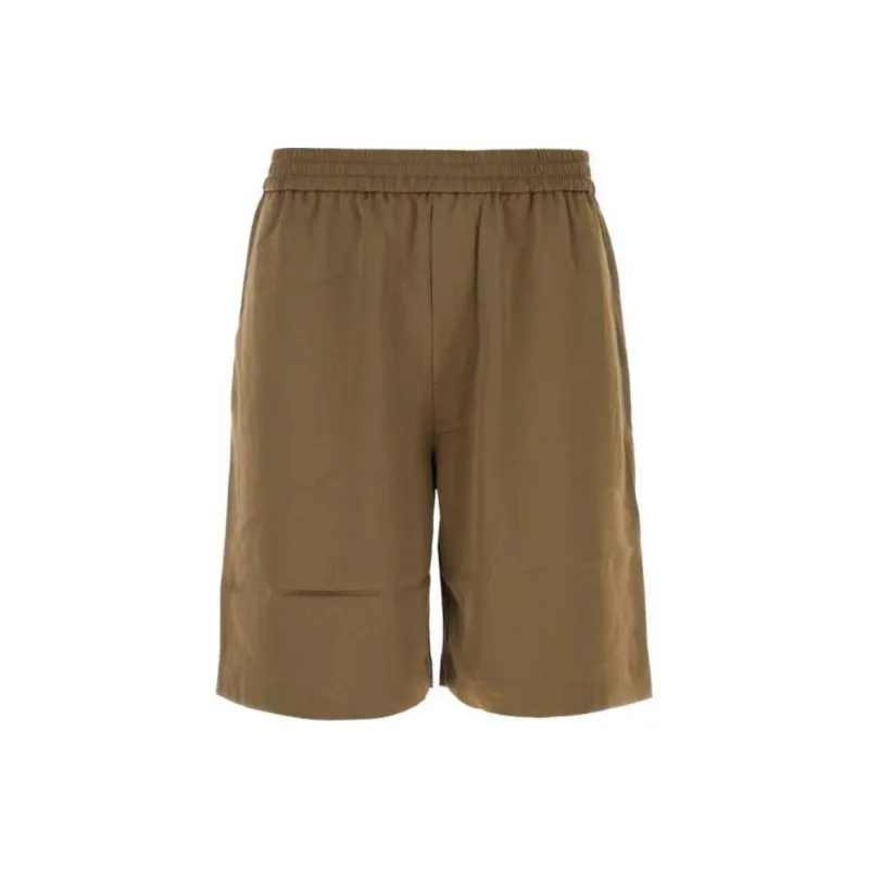 NANUSHKA Satin Bermuda Shorts-0
