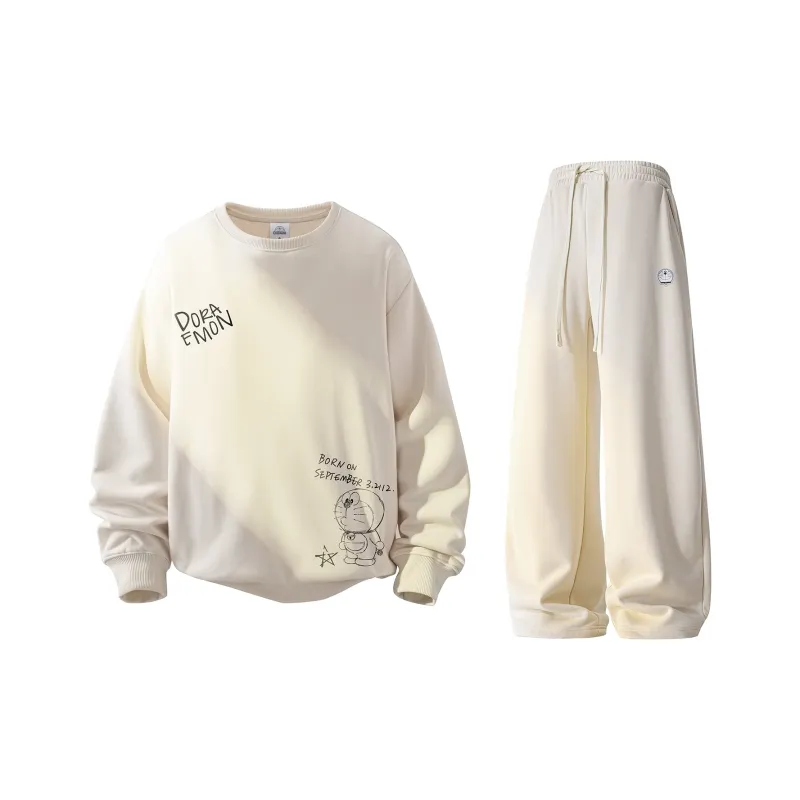 DoraemonA Sweatshirt Set Unisex-4