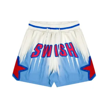 SWISH THE BALL IN Sports Shorts Unisex Blue