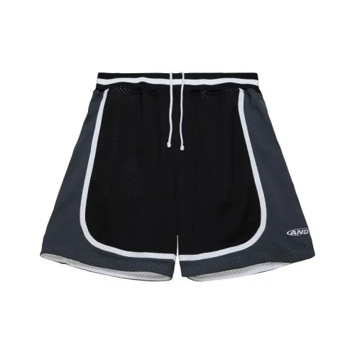 Mitchell & Ness x And1 OG Game Mesh Sports Shorts Unisex Black