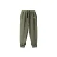 [Thickened Sherpa]Gray Green (B Smile Wreath Pants Logo)