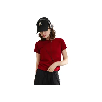 LOUISY AO T Shirt Women's Burgundy