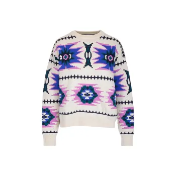 ISABEL MARANT Loose Fit Sweater Women's White