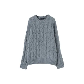 SOON FLOWER Sweater Women's Gray