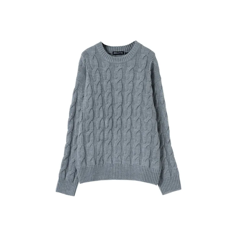 SOON FLOWER Sweater Women's Gray-0