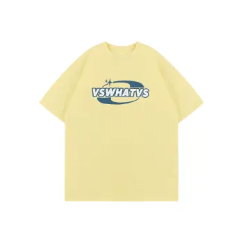 VS WHAT Drop Shoulder Sleeve T Shirt Women's