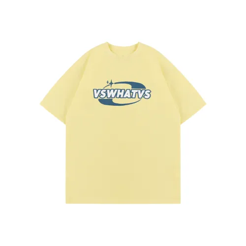 VS WHAT Drop Shoulder Sleeve T Shirt Women's