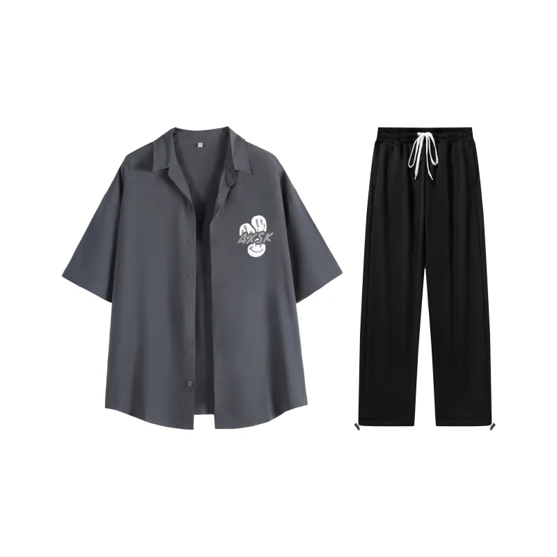 A.X.S.K Shirt Matching Set Unisex-13