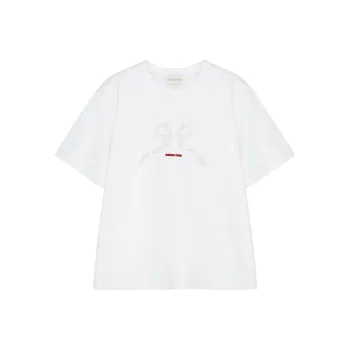 SHUSHU/TONG Cut out T shirt