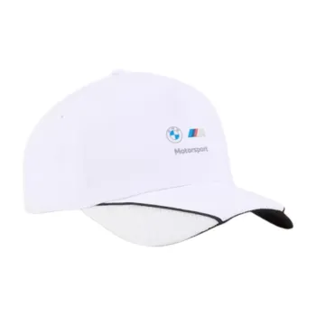 PUMA x BMW Polyester Baseball Caps Unisex White
