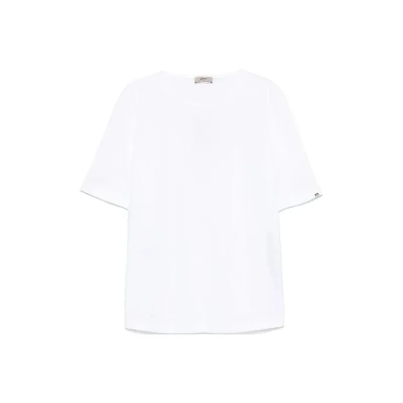 HERNO Side Slits Button T Shirt-0