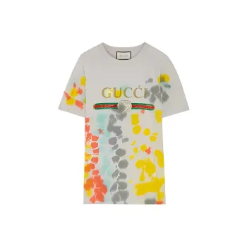 GUCCI SS22 T Shirt Women's Gray