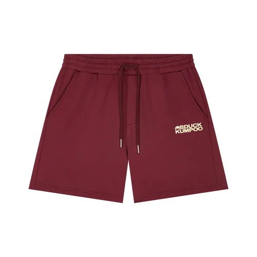 KUMPOO Sports Shorts Unisex Red