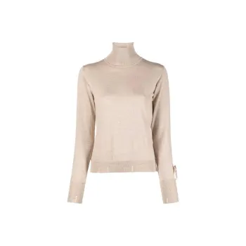 Golden Goose Distressed Roll neck Virgin Wool Jumper