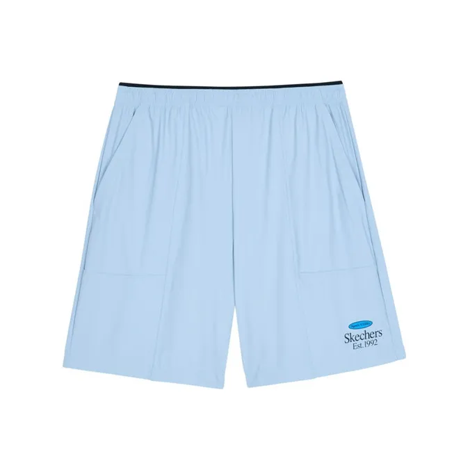 Skechers Casual Shorts Men's Rain Aqua Blue-0