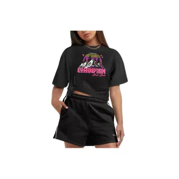 Champion Crop Tops Women's Black