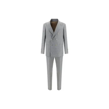 Brunello Cucinelli Double Breasted Two Piece Suit