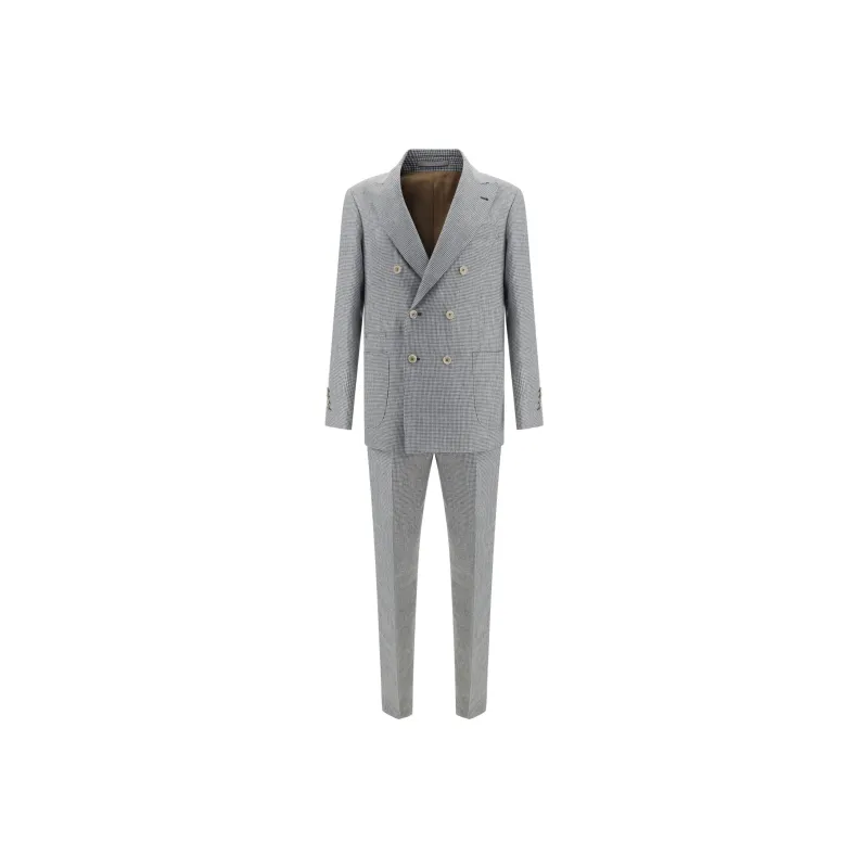 Brunello Cucinelli Double Breasted Two Piece Suit-0