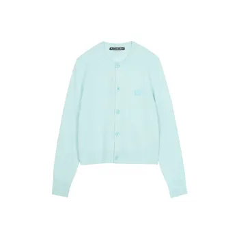 Acne Studios Sweater Women's Sky Blue Mixed Color
