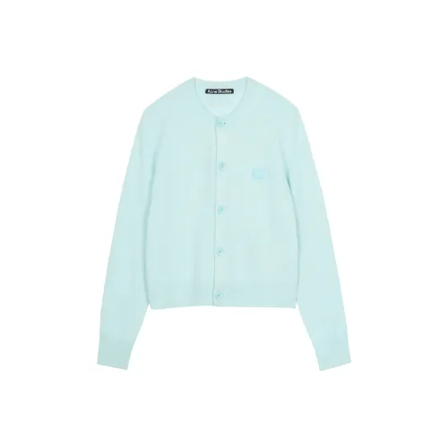 Acne Studios Sweater Women's Sky Blue Mixed Color