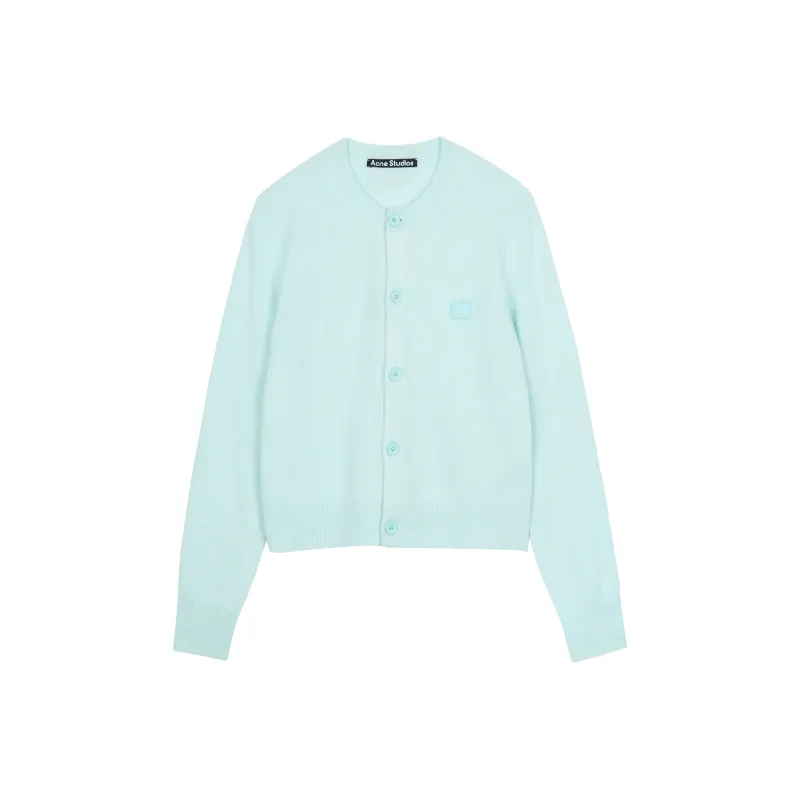 Acne Studios Sweater Women's Sky Blue Mixed Color-0