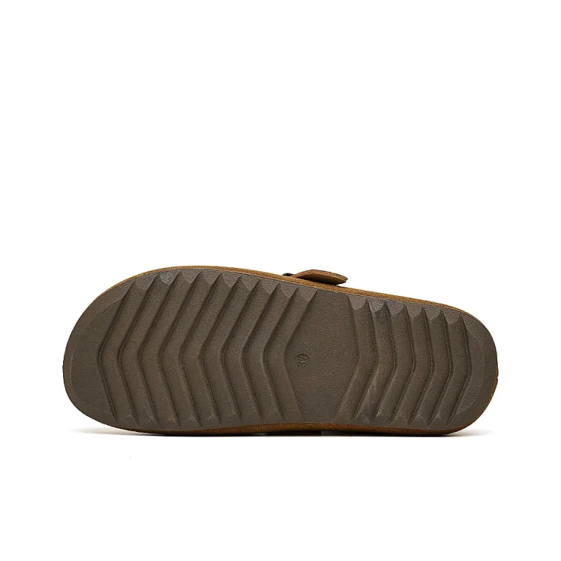 AAA SINCE 1955 Rubber Sole Abrasion Resistant Slip Resistant Closed Toe Slippers Women's-20