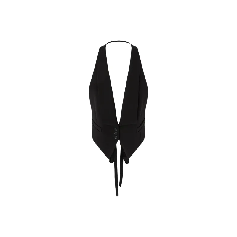 PINKO SS25 Tank Tops Women's Black-0