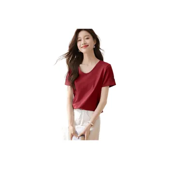 Mo Han Yi Mei T Shirt Women's Red